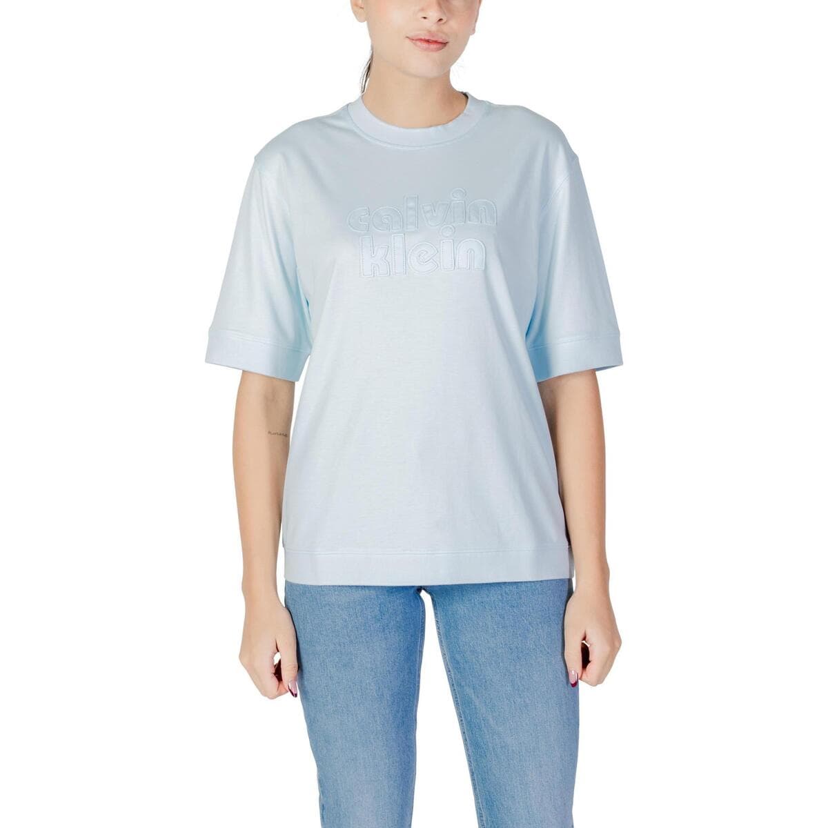 Women's T-Shirts Calvin Klein Blue