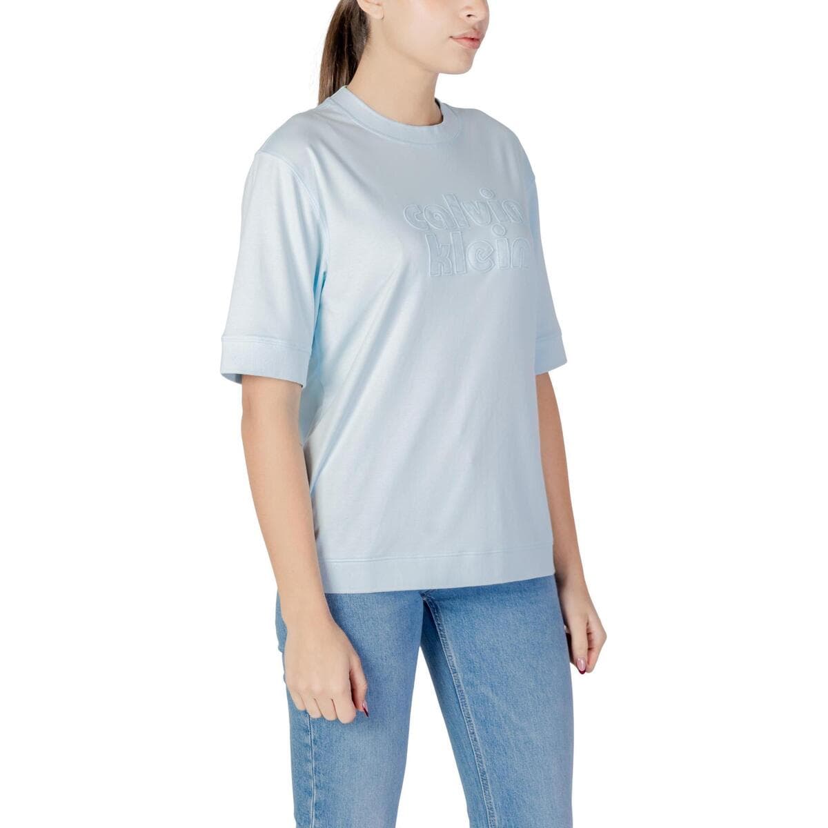 Women's T-Shirts Calvin Klein Blue