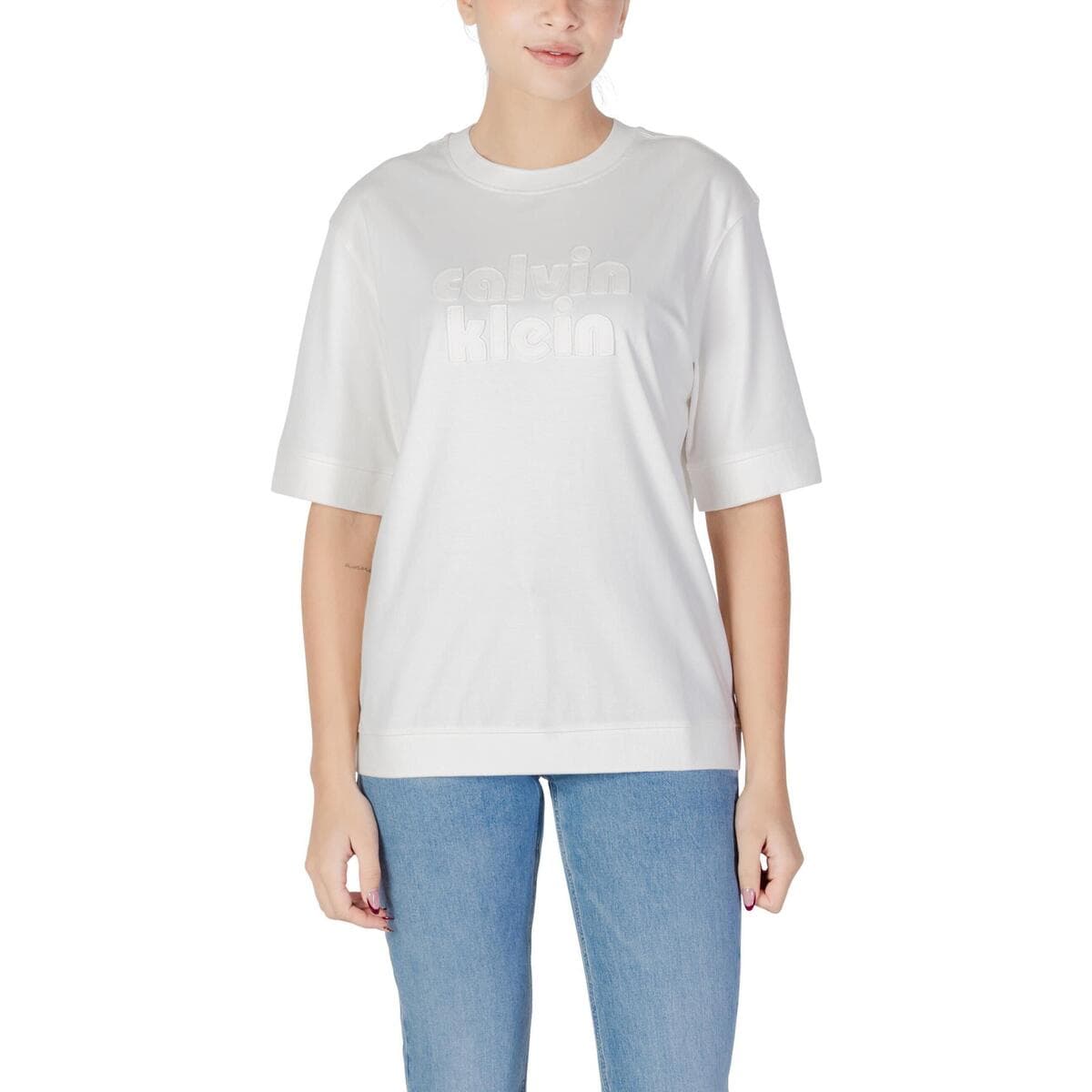 Women's T-Shirts Calvin Klein White