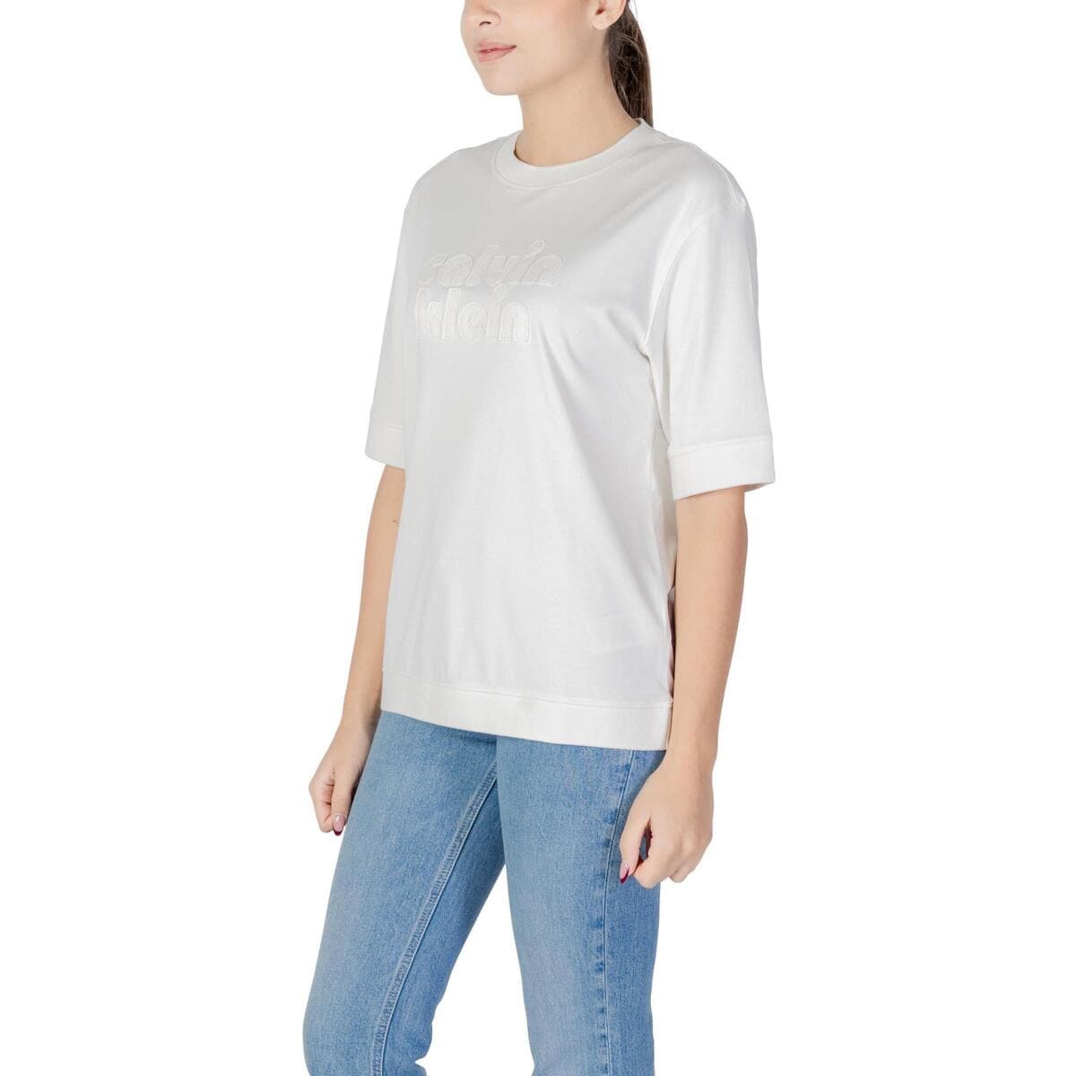 Women's T-Shirts Calvin Klein White