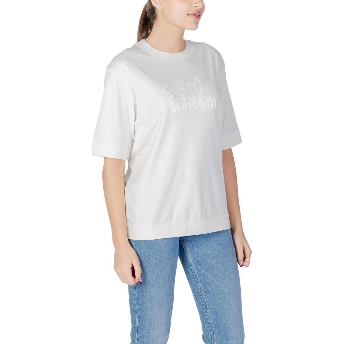Women's T-Shirts Calvin Klein White