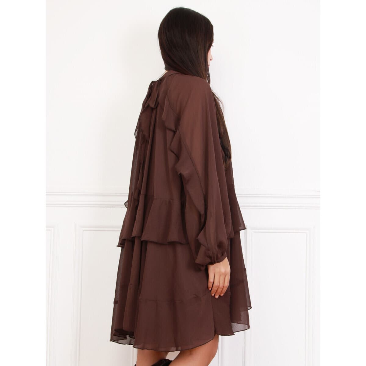 Women's Dresses La Modeuse Brown