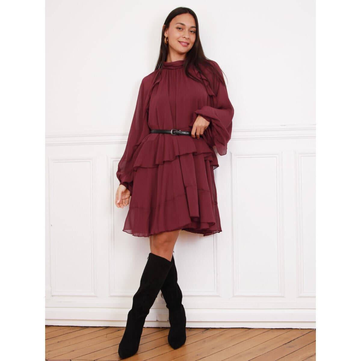 Women's Dresses La Modeuse Bordeaux