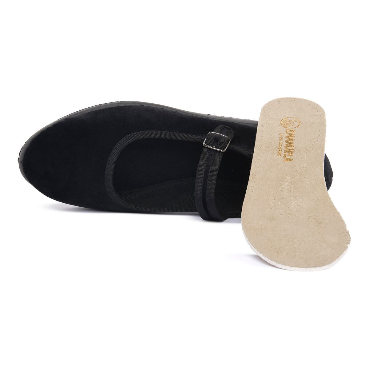 Women's Ballet Flats Emanuela Black
