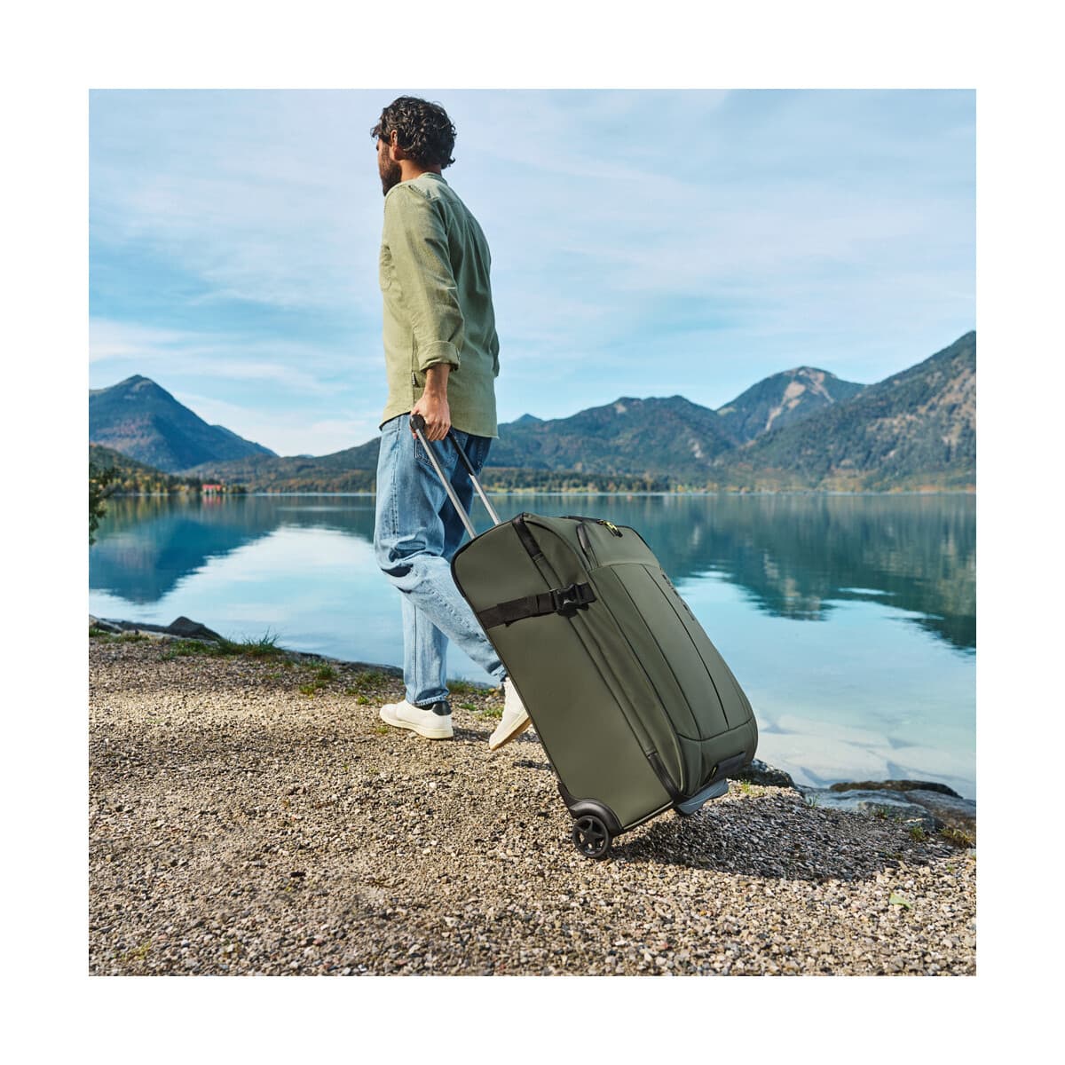 Men's Suitcases Travelite Green