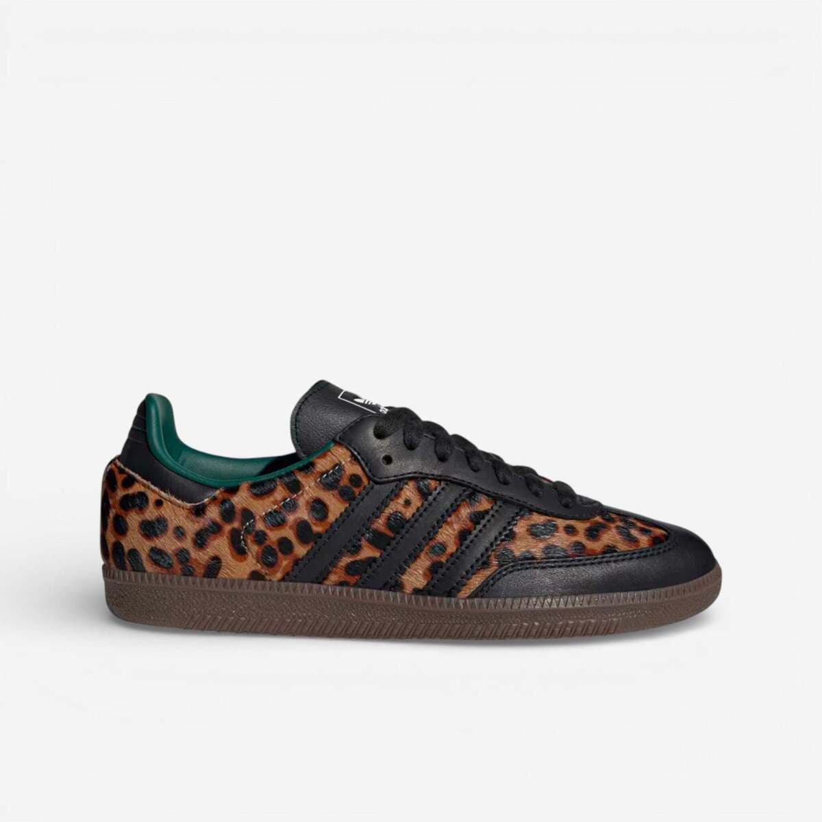Xαμηλά Sneakers adidas Samba OG Black Green Leopard (Women's)