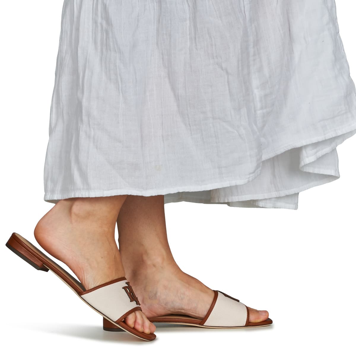 Women's Mules Lauren Ralph Lauren Beige