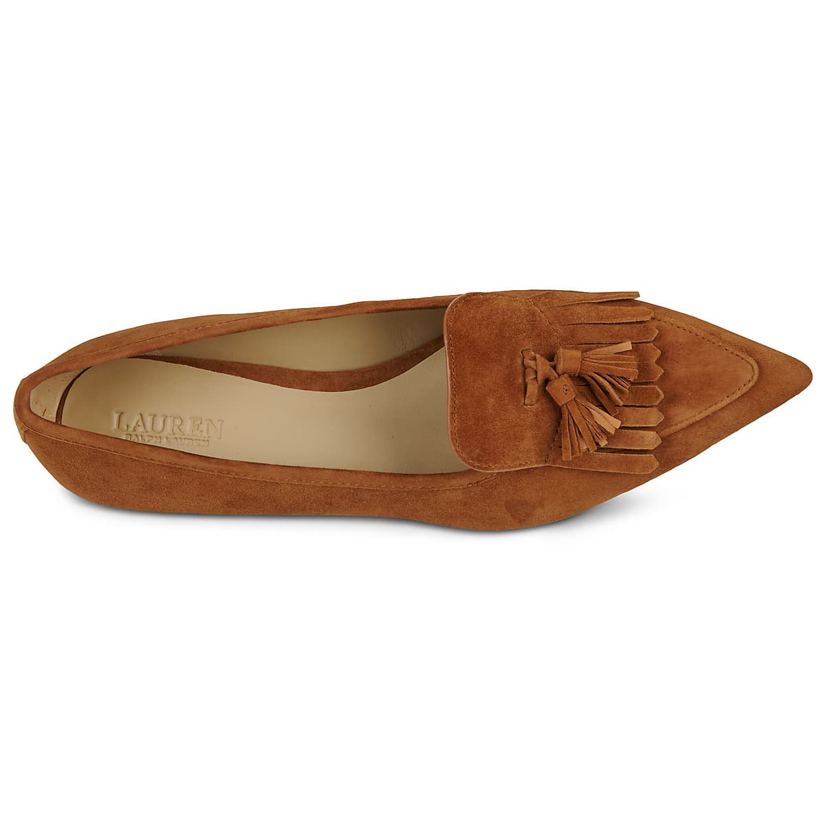 Women's Ballet Flats Lauren Ralph Lauren Brown