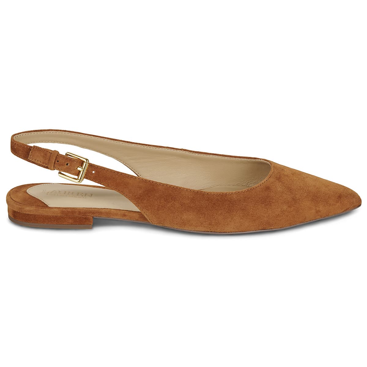 Women's Ballet Flats Lauren Ralph Lauren Brown