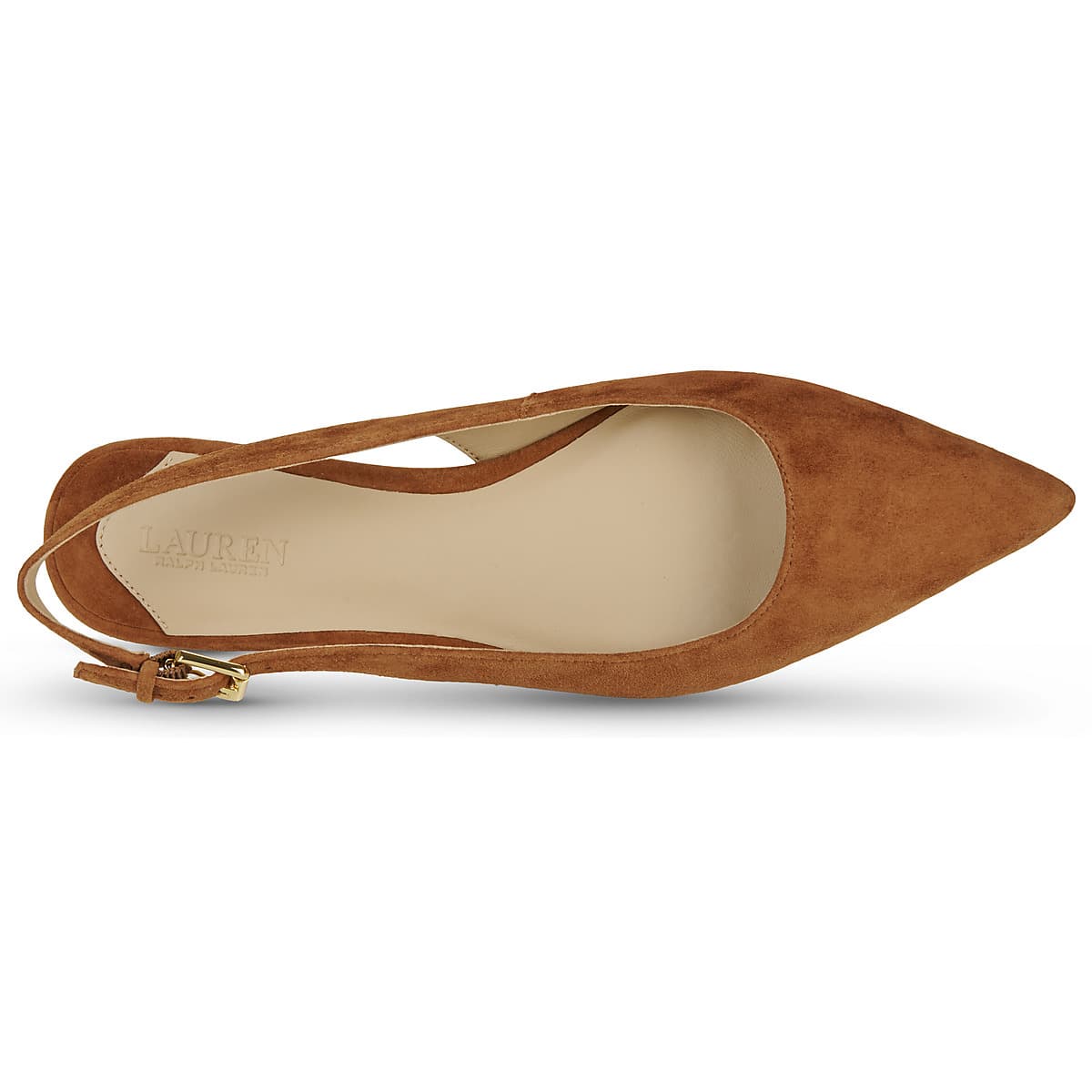 Women's Ballet Flats Lauren Ralph Lauren Brown