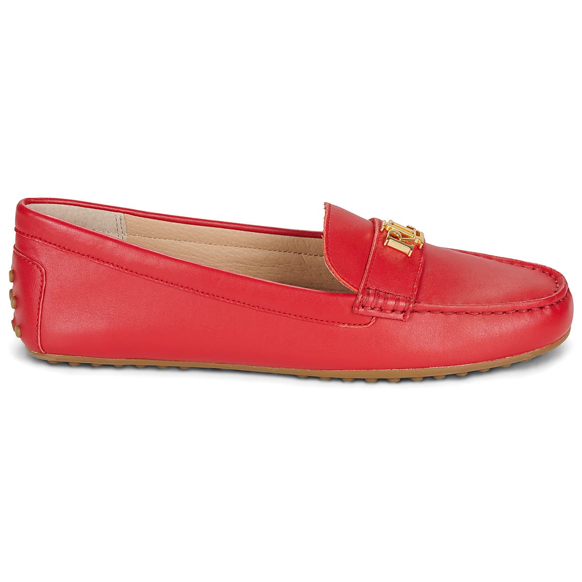 Women's Loafers Lauren Ralph Lauren Red