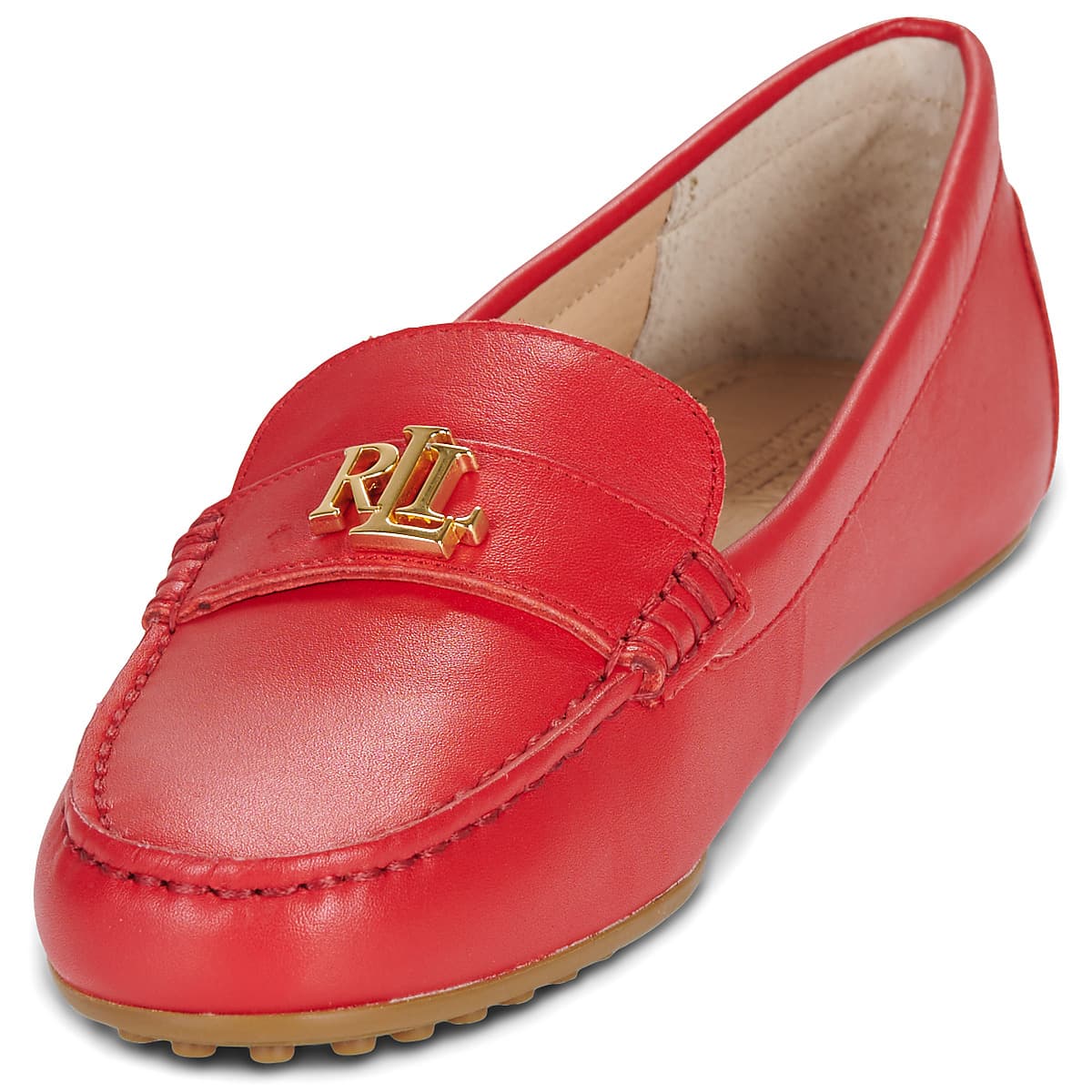 Women's Loafers Lauren Ralph Lauren Red