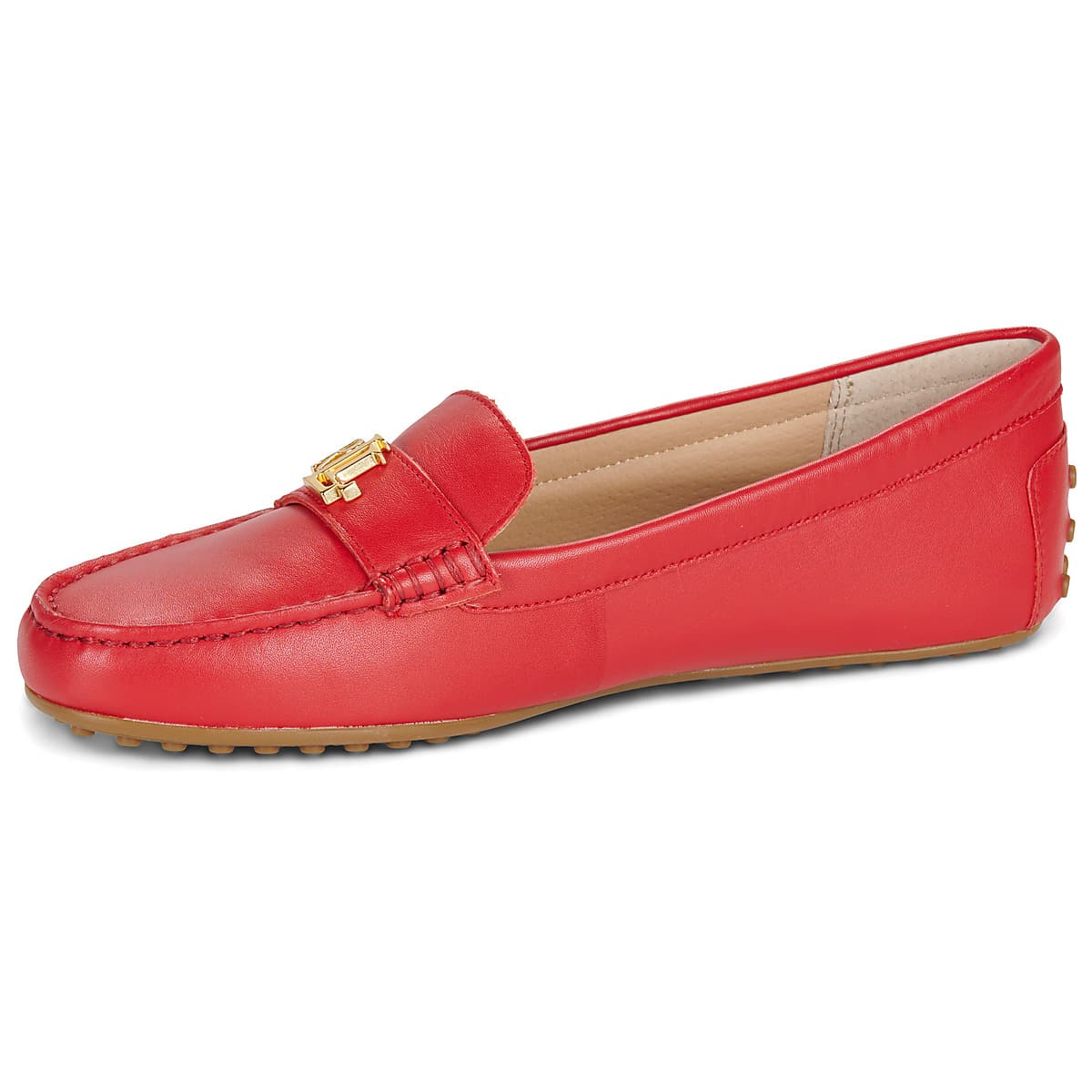 Women's Loafers Lauren Ralph Lauren Red
