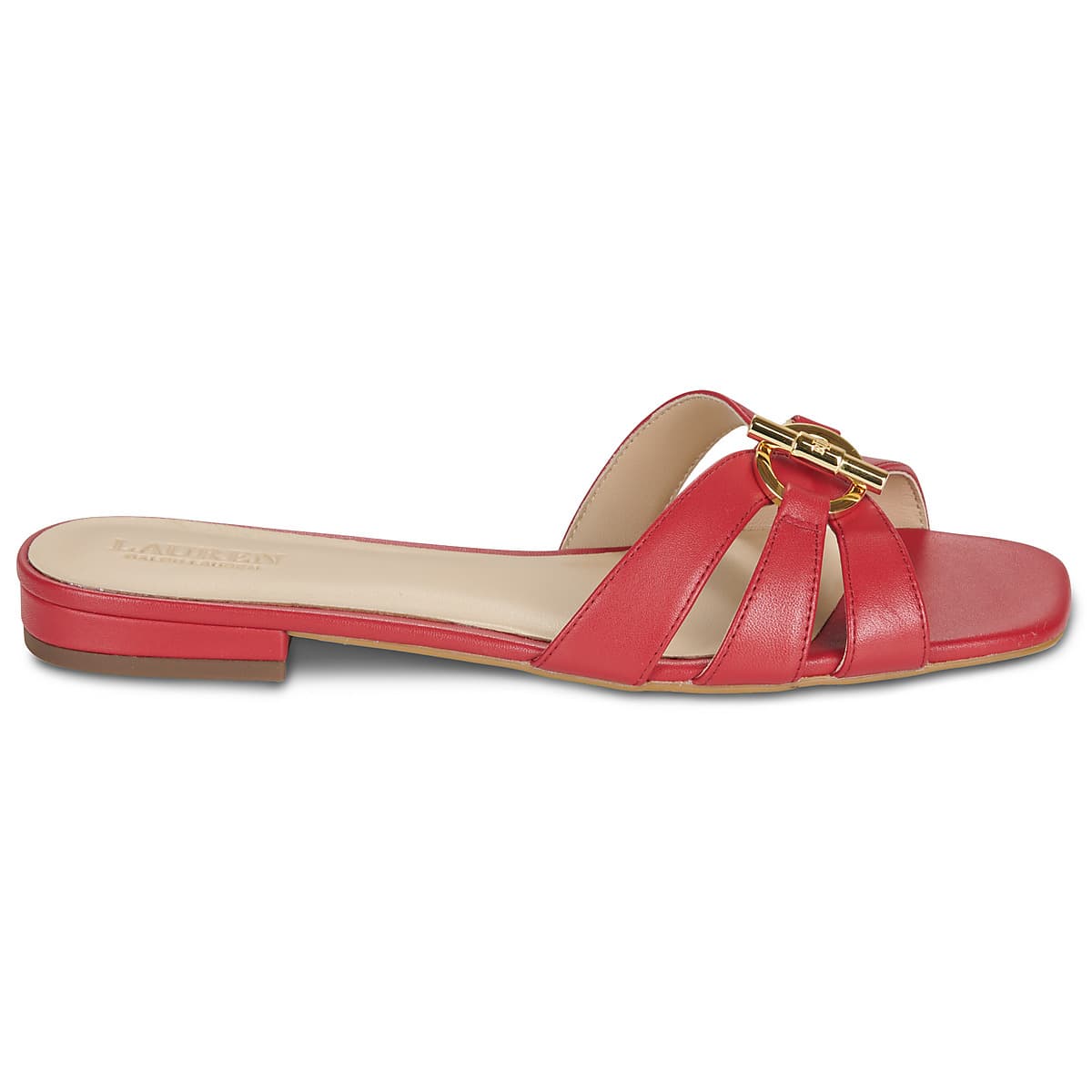 Women's Mules Lauren Ralph Lauren Red