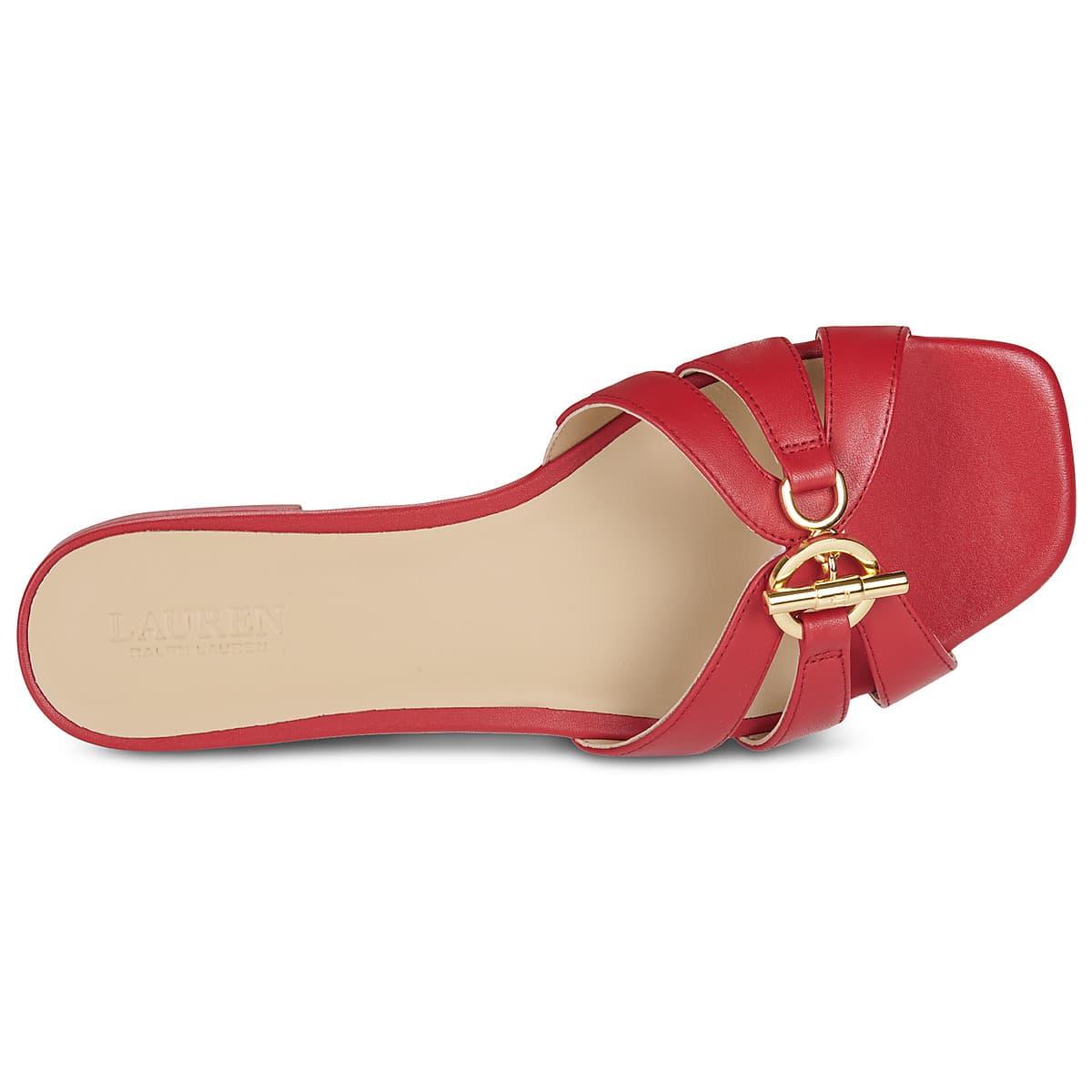 Women's Mules Lauren Ralph Lauren Red