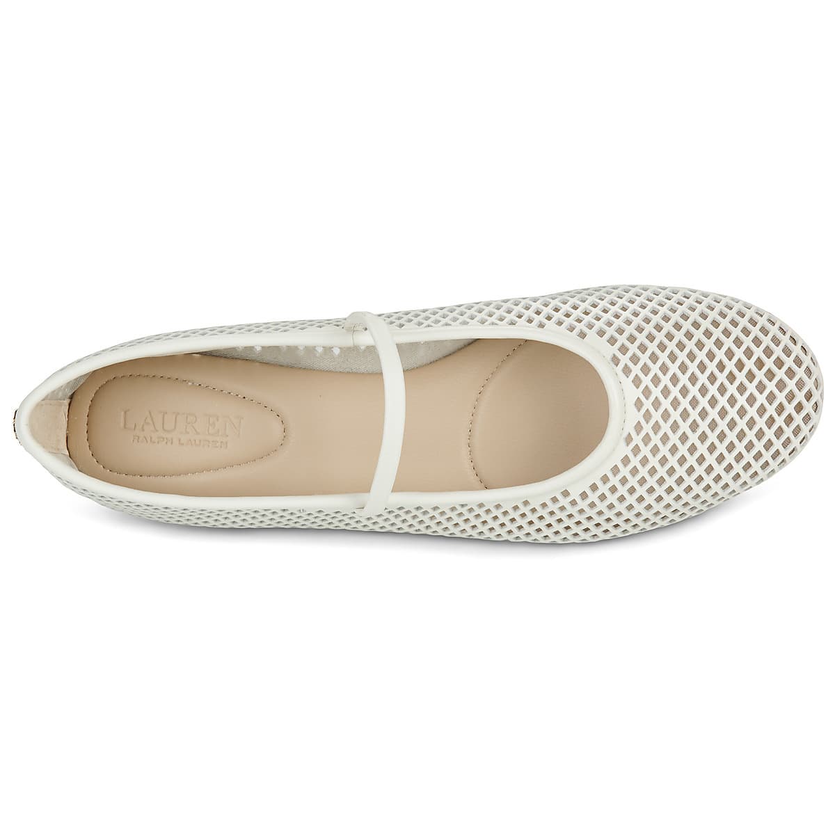 Women's Ballet Flats Lauren Ralph Lauren White