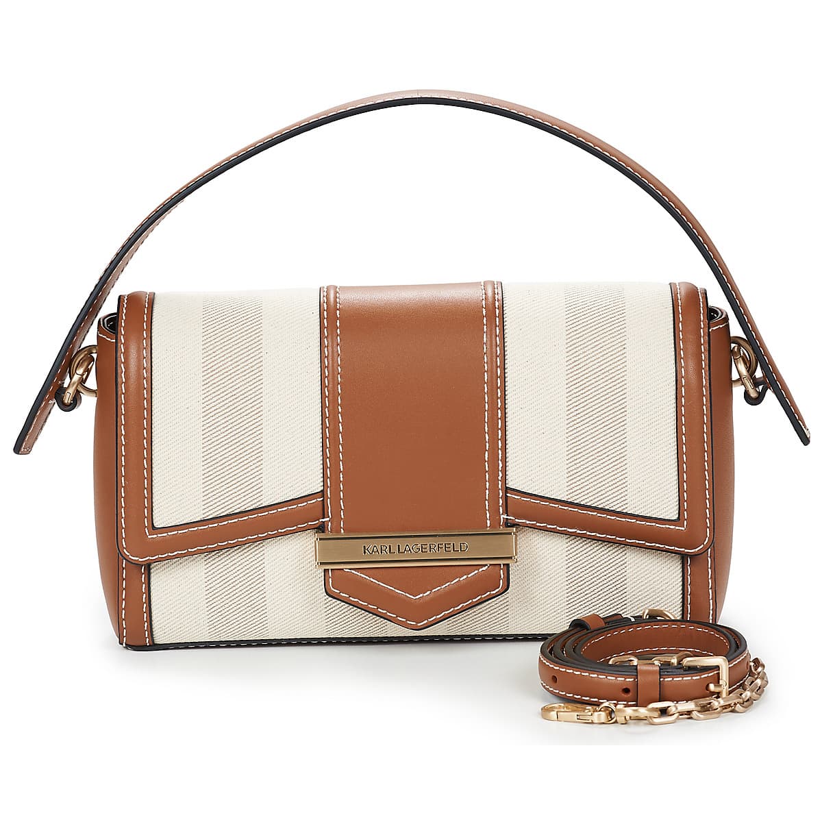 Women's Shoulder Bags Karl Lagerfeld Beige