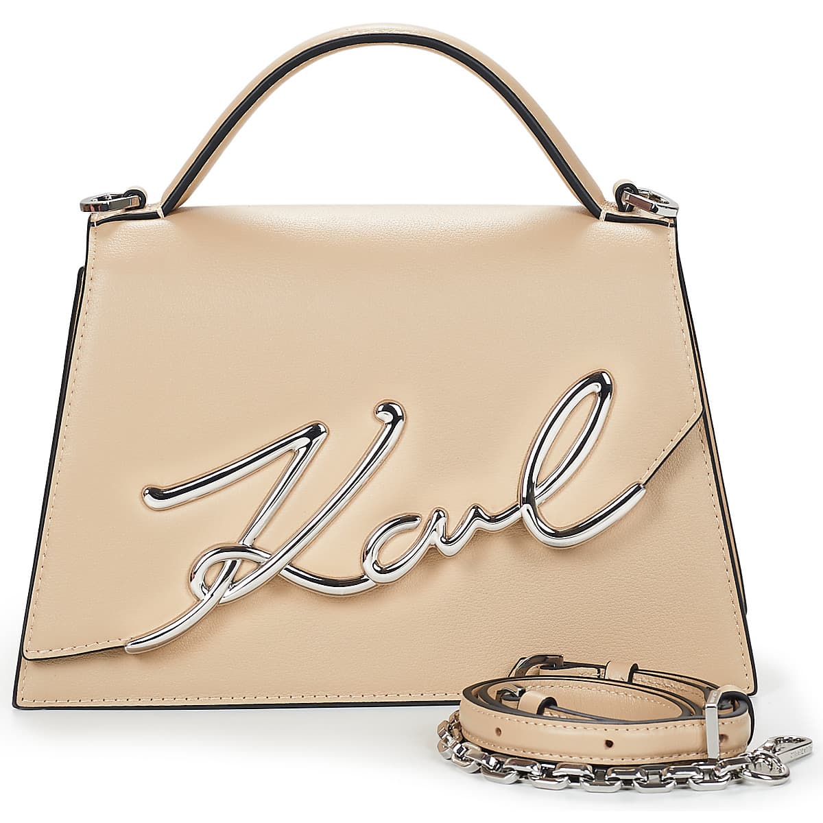 Women's Shoulder Bags Karl Lagerfeld Beige