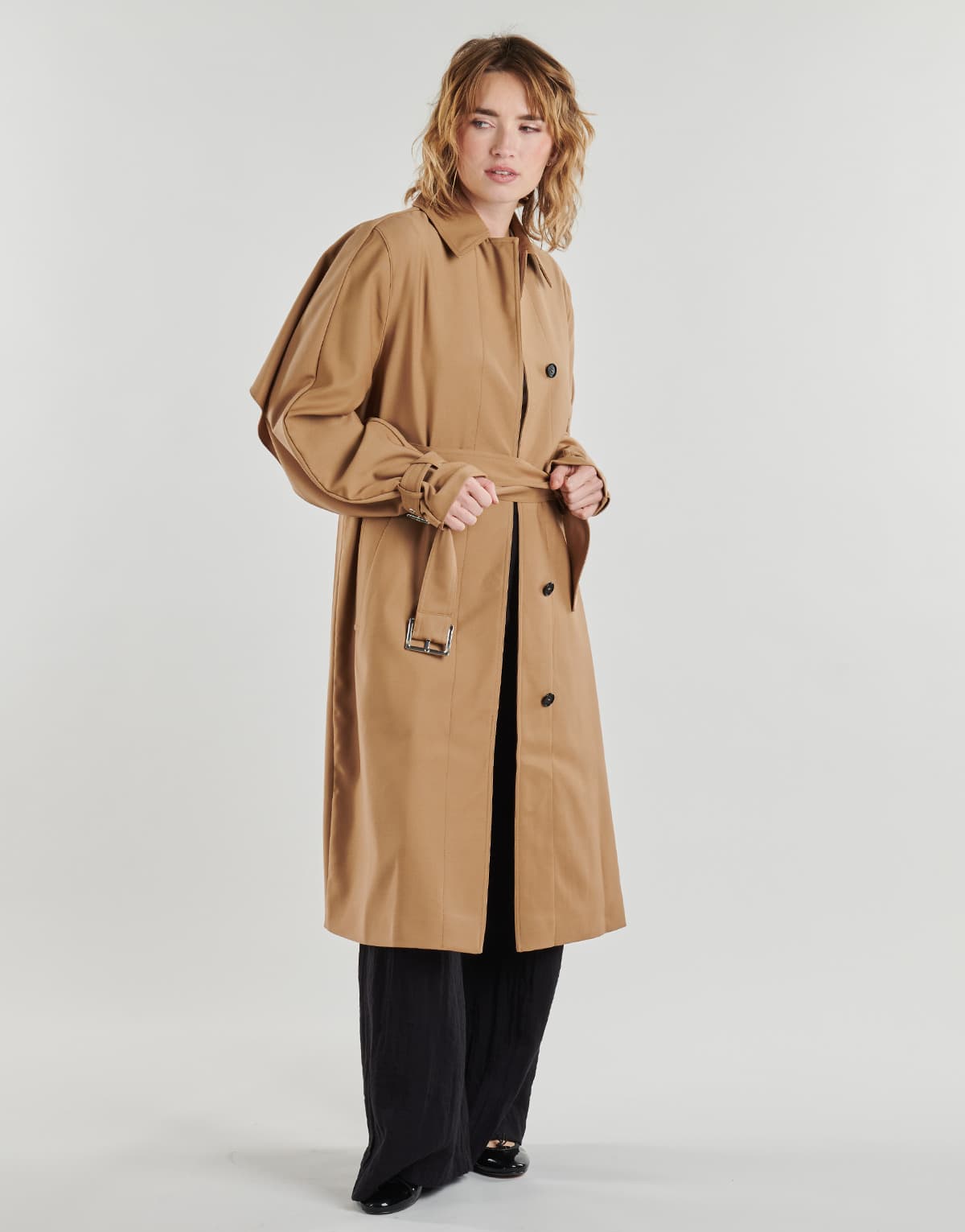 Women's Coats Karl Lagerfeld Beige