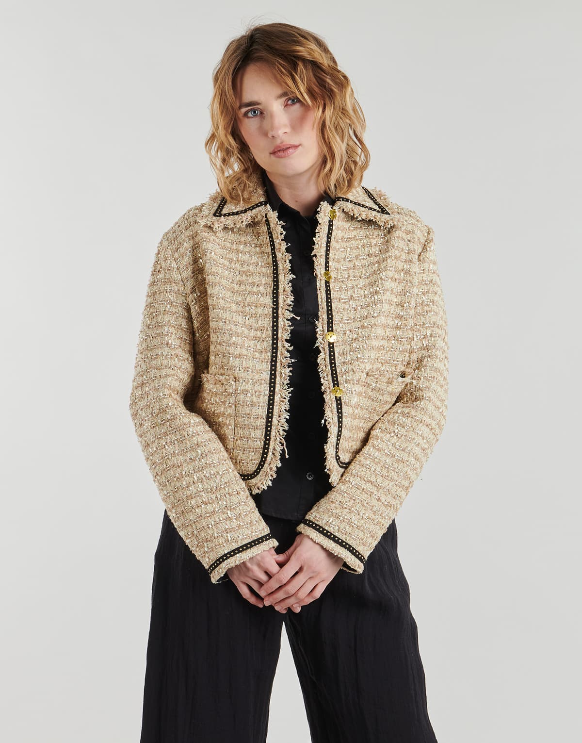 Women's Blazers Karl Lagerfeld Beige