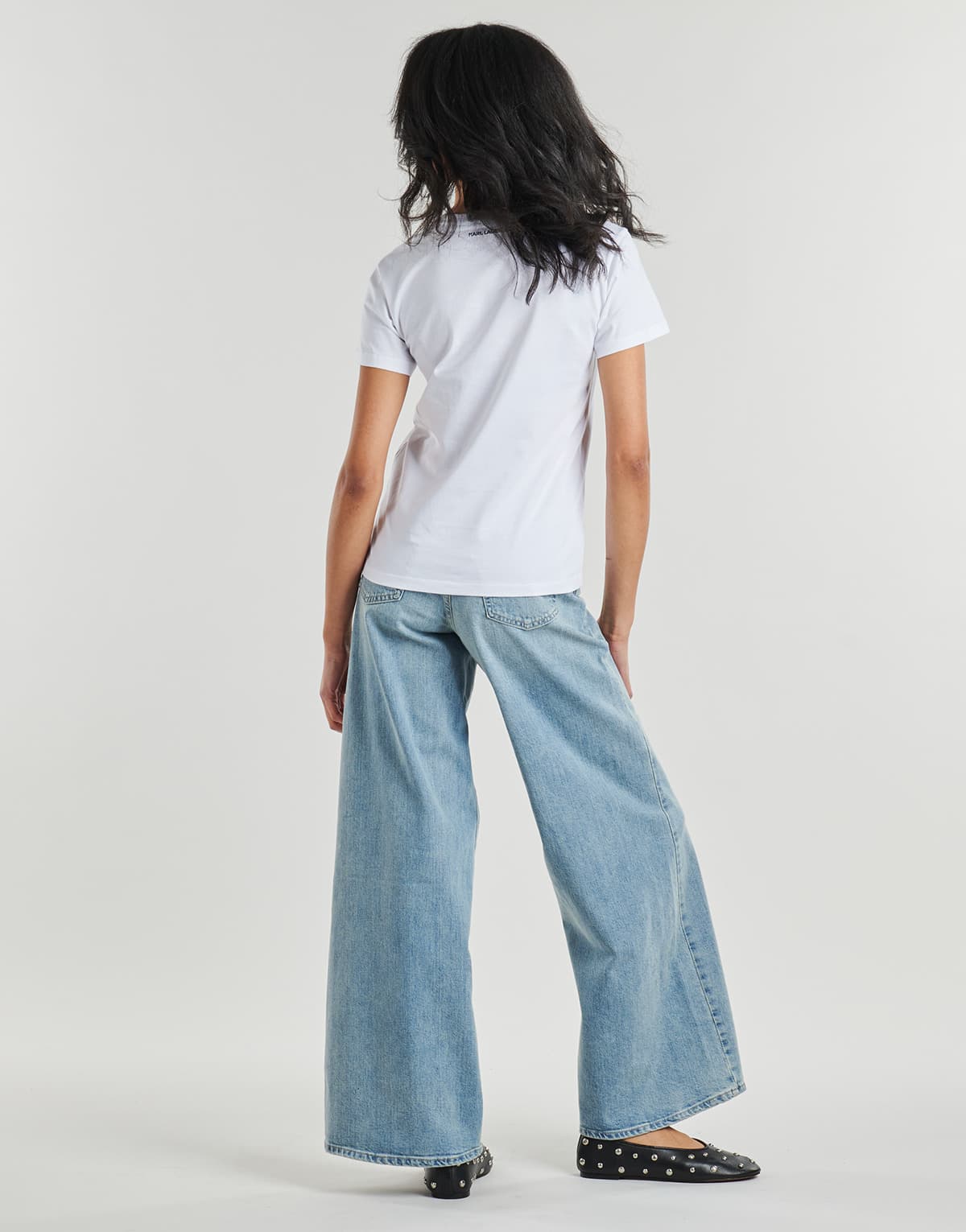 Women's T-Shirts Karl Lagerfeld White