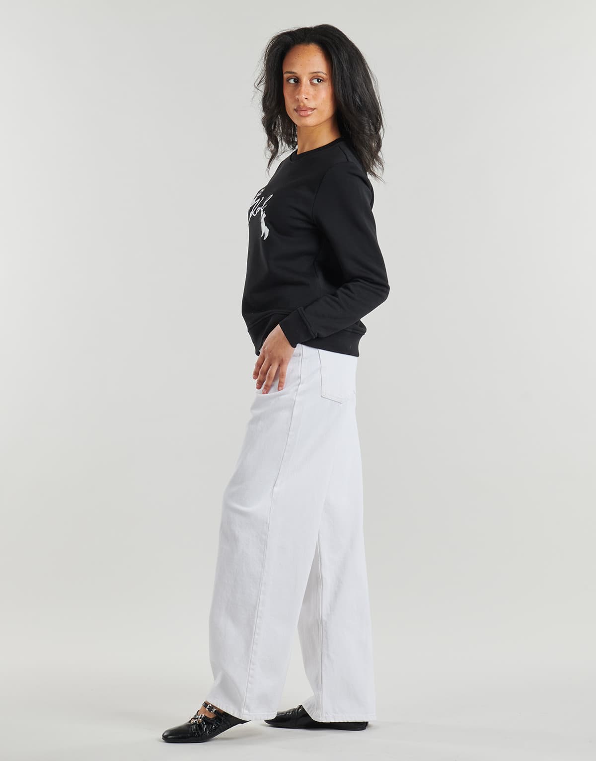 Women's Sports T-Shirts Karl Lagerfeld Black