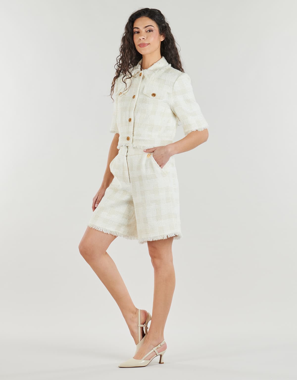 Women's Blazers Karl Lagerfeld Beige