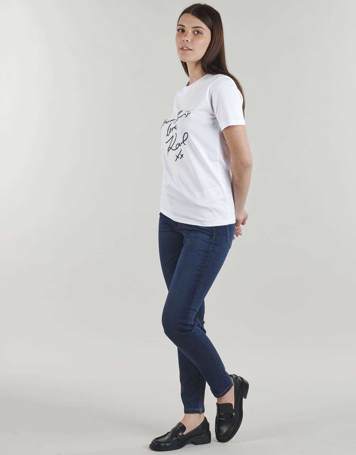 Women's T-Shirts Karl Lagerfeld White