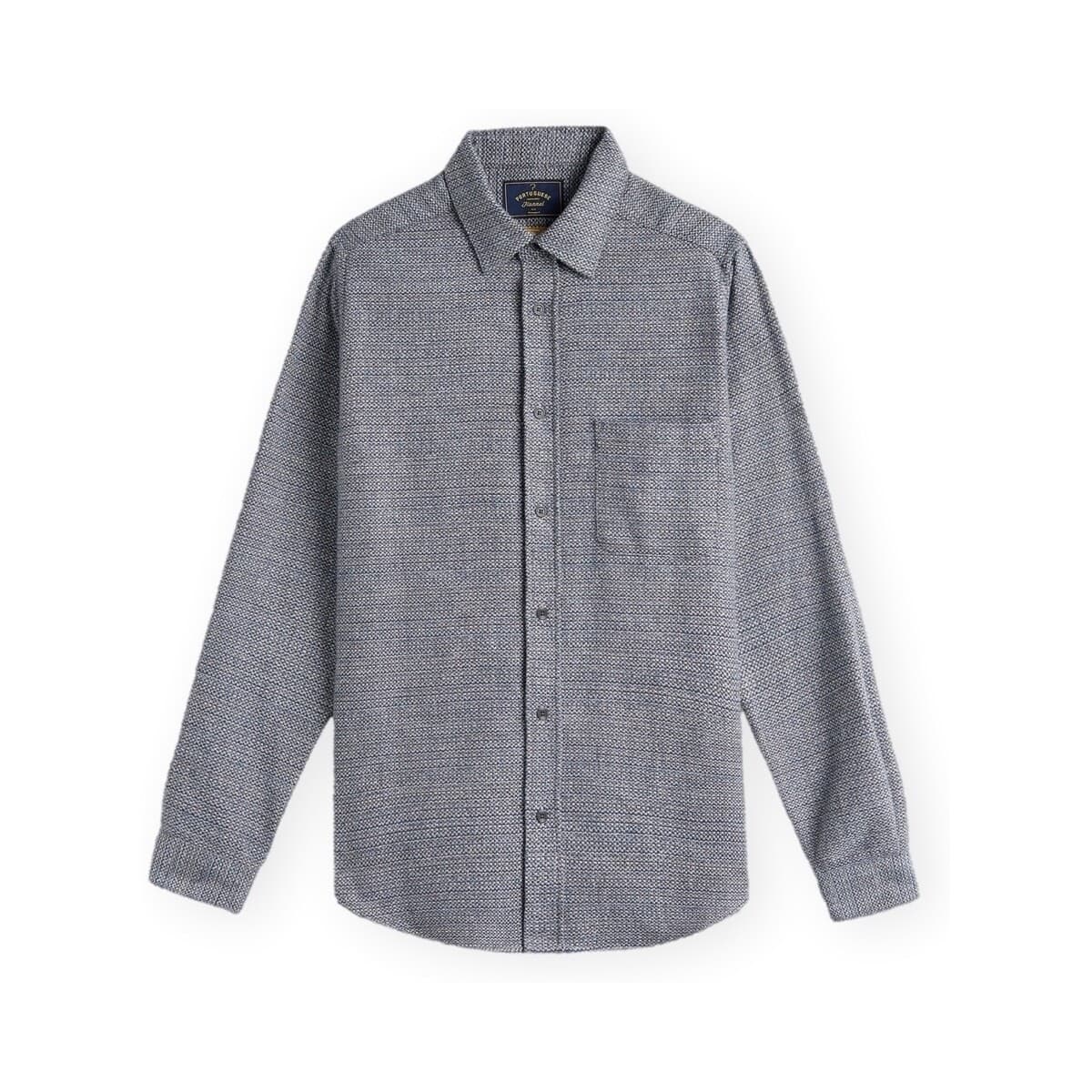 Men's Shirts Portuguese Flannel Blue