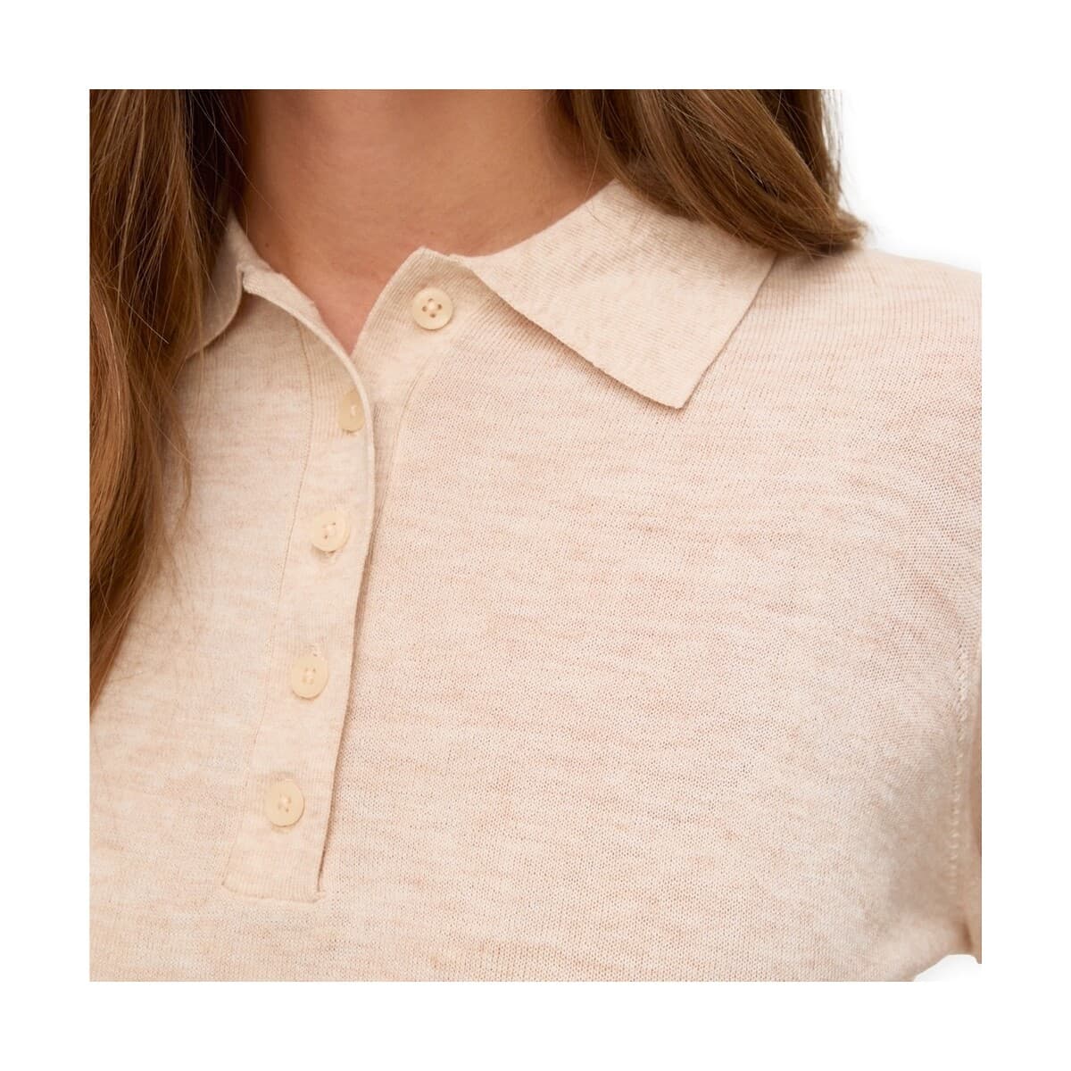 Women's Polo Shirts Aware Beige