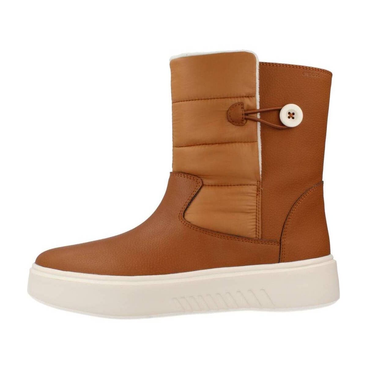 Women's Ankle Boots Geox Brown