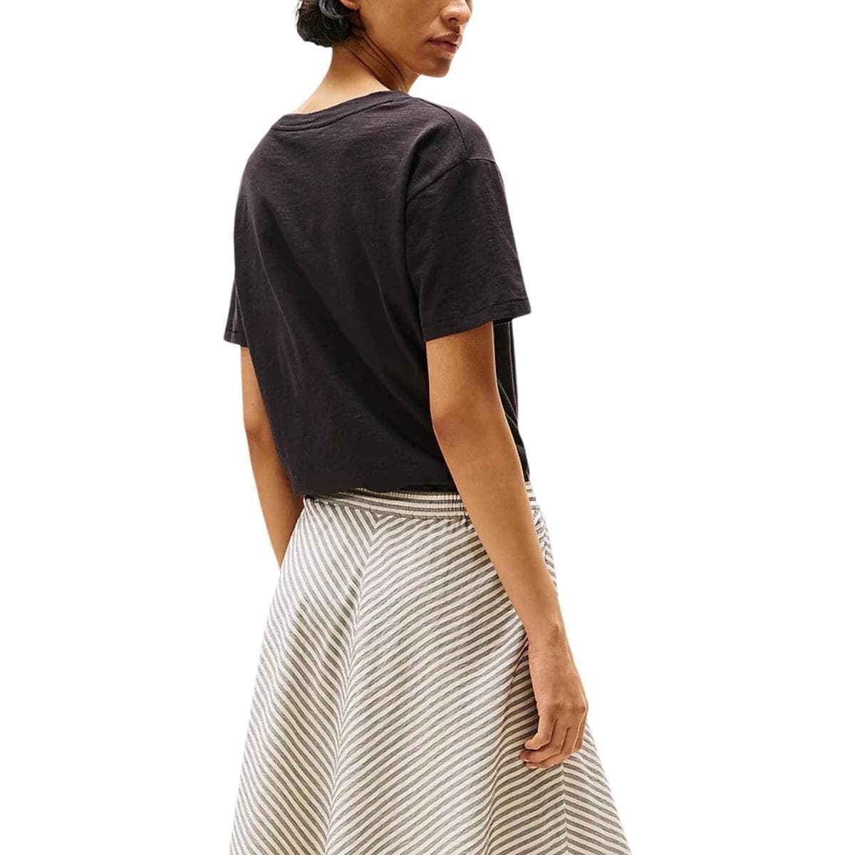 Women's T-Shirts Tommy Hilfiger Black