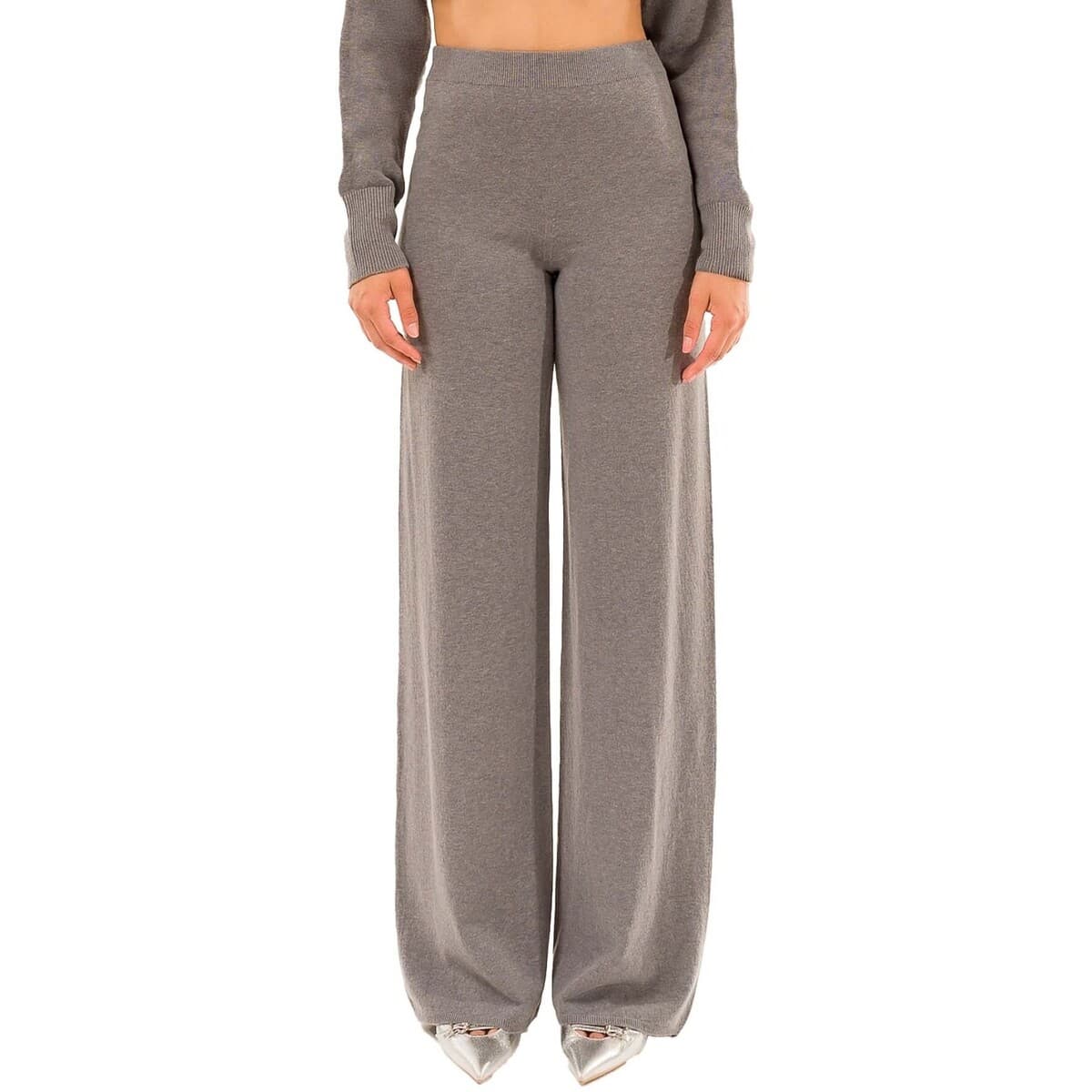 Women's Pants Kontatto Gray
