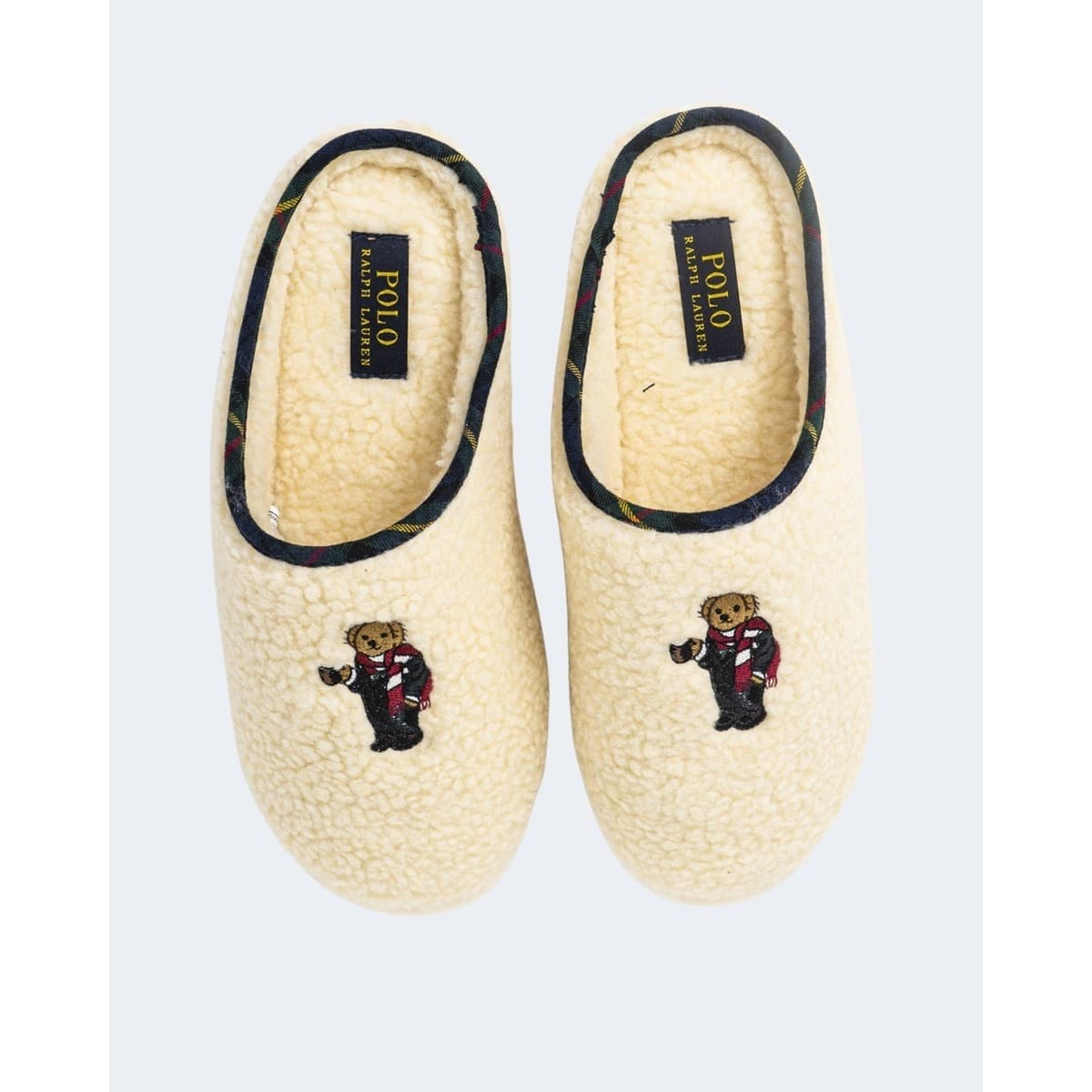 Women's House Slippers Ralph Lauren White