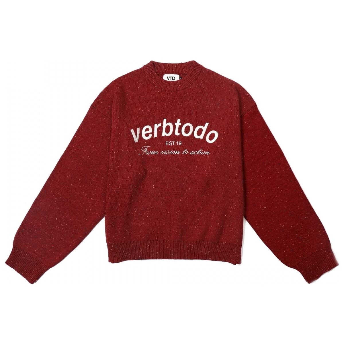 Women's Sweaters Verb To Do Red
