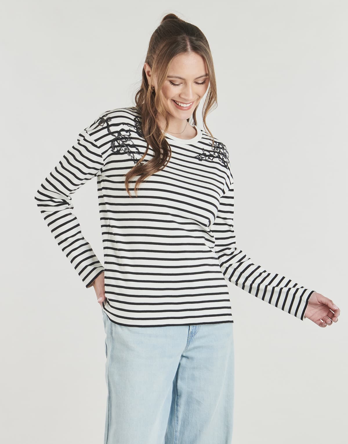 Women's T-Shirts Ikks Black