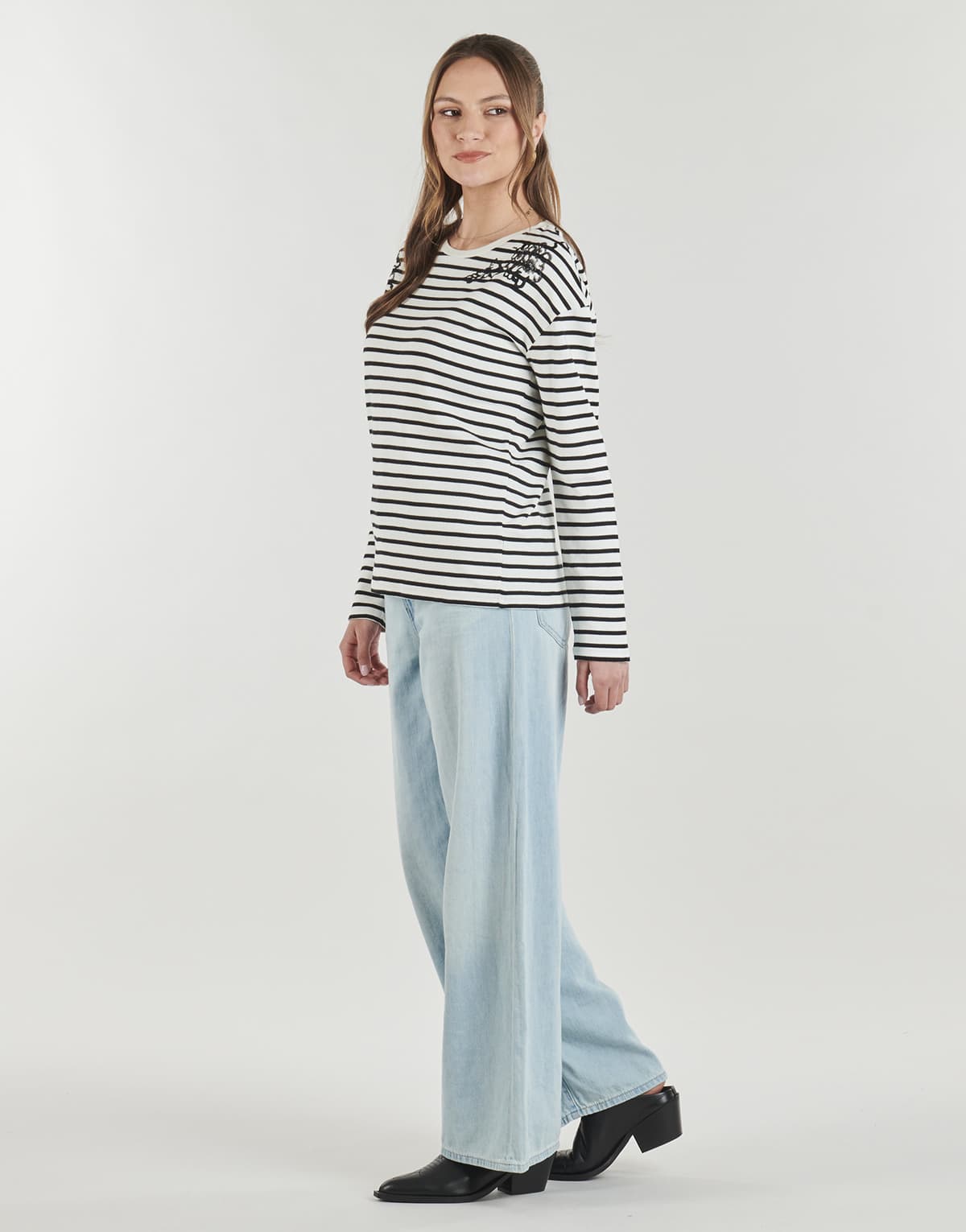 Women's T-Shirts Ikks Black