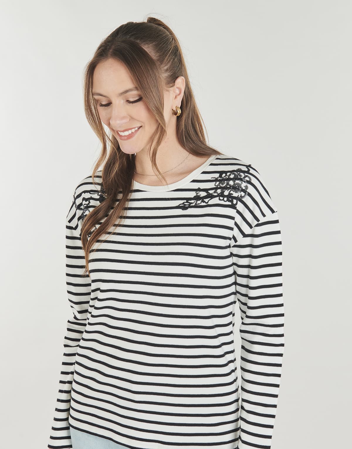 Women's T-Shirts Ikks Black