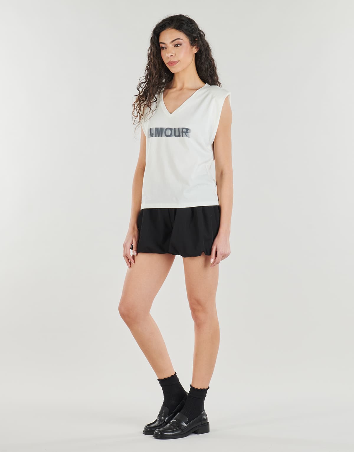 Women's T-Shirts Ikks White