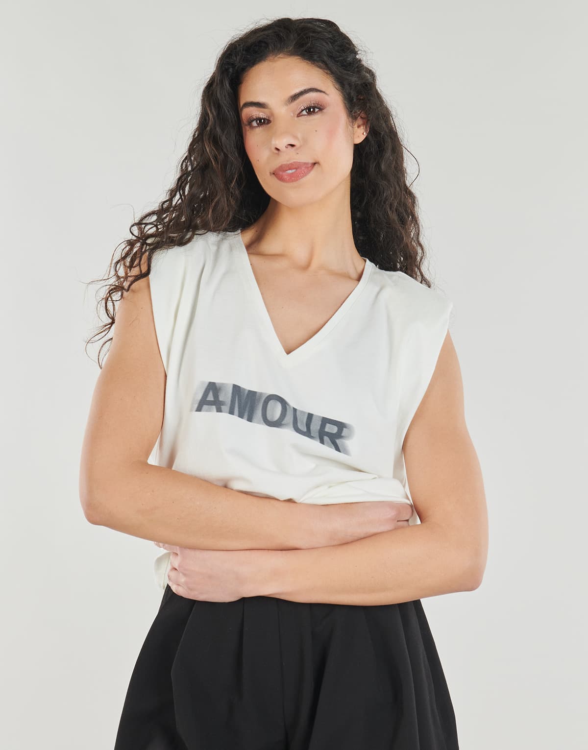 Women's T-Shirts Ikks White