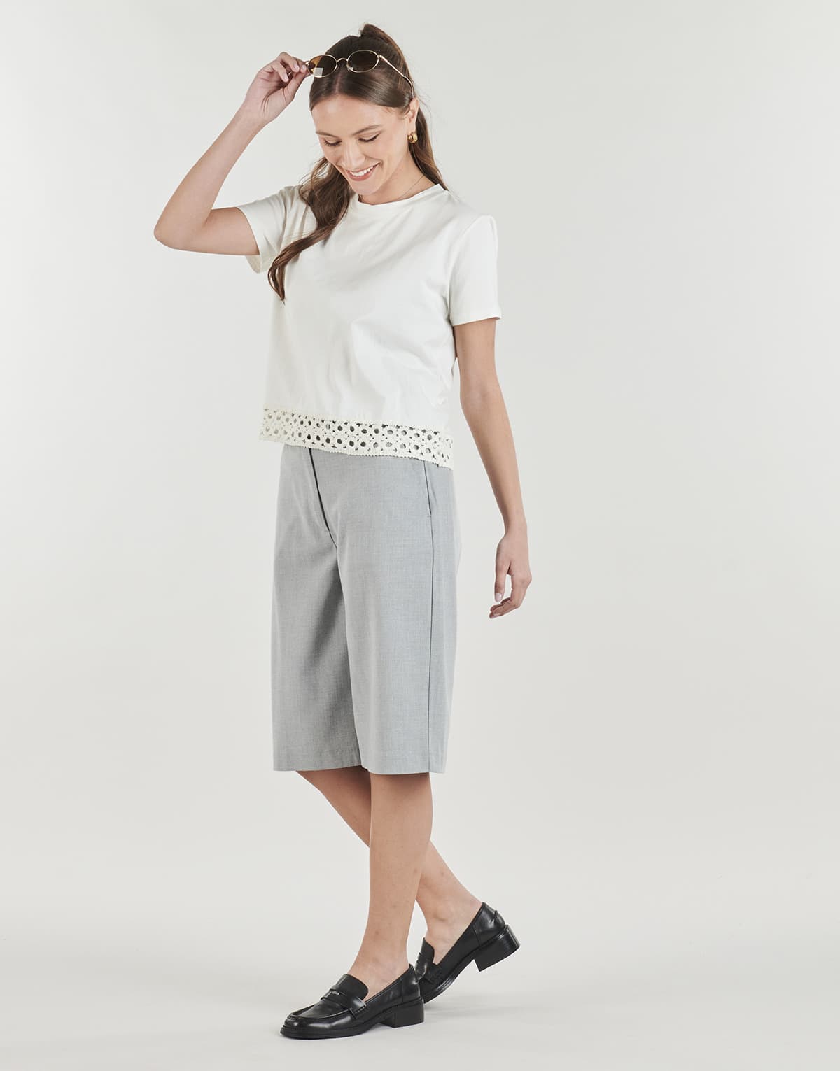 Women's T-Shirts Ikks White