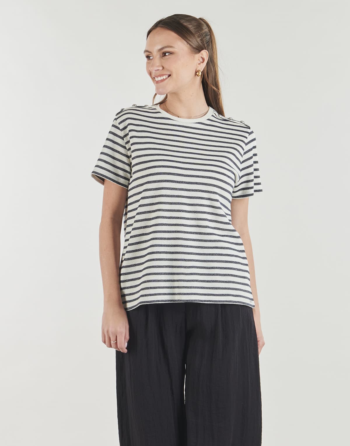 Women's T-Shirts Ikks Black