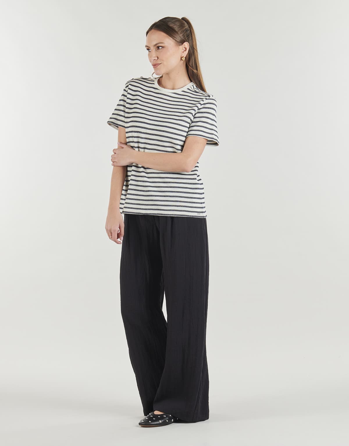 Women's T-Shirts Ikks Black