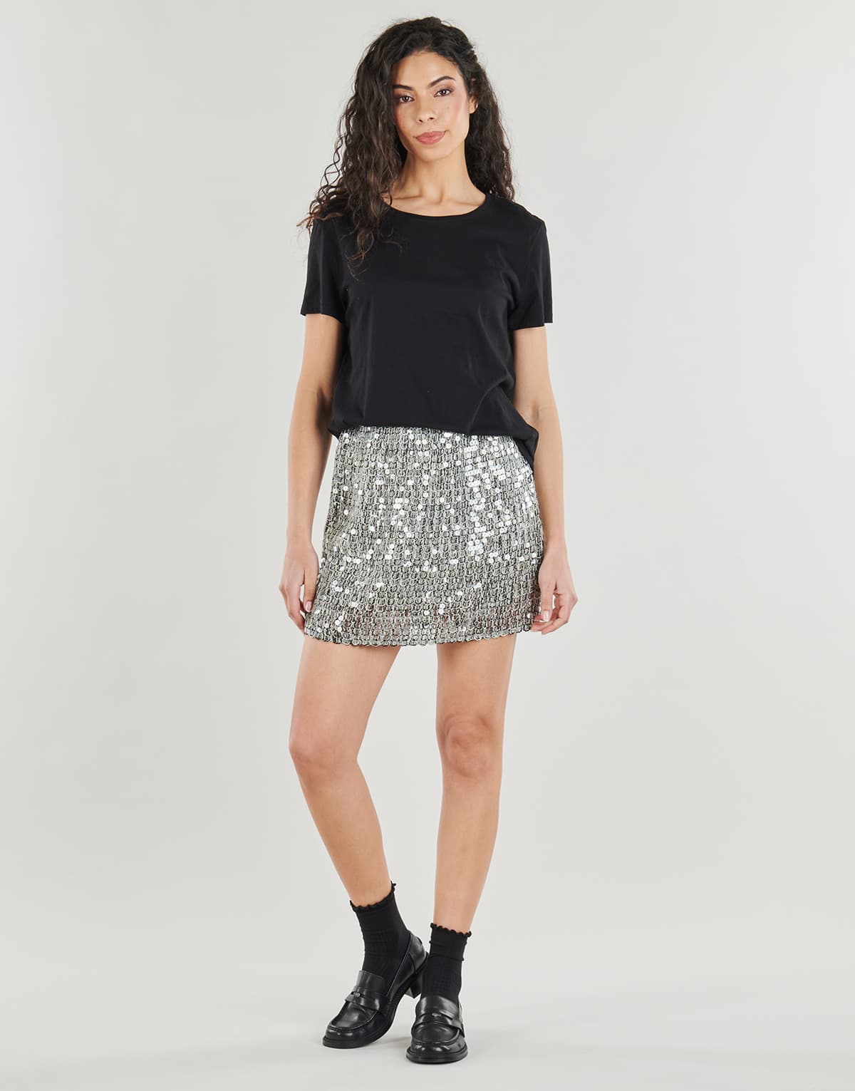 Women's Skirts Ikks Silver