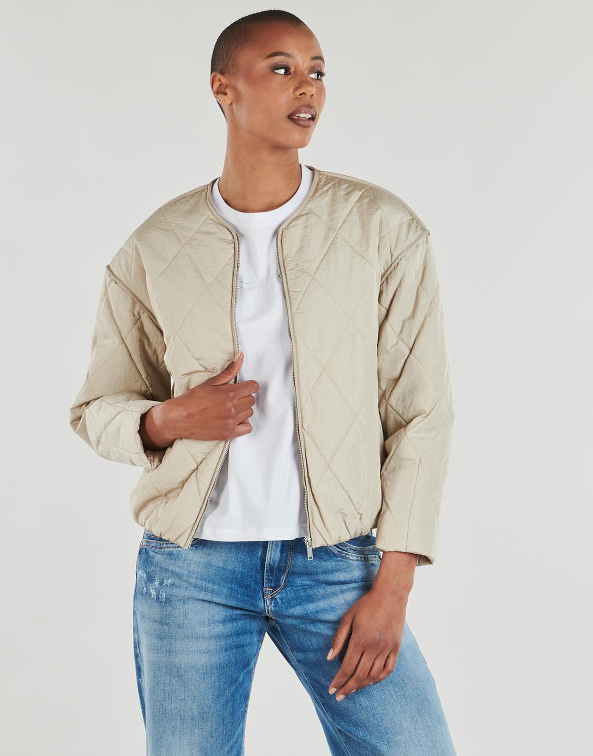 Women's Blazers Ikks Beige