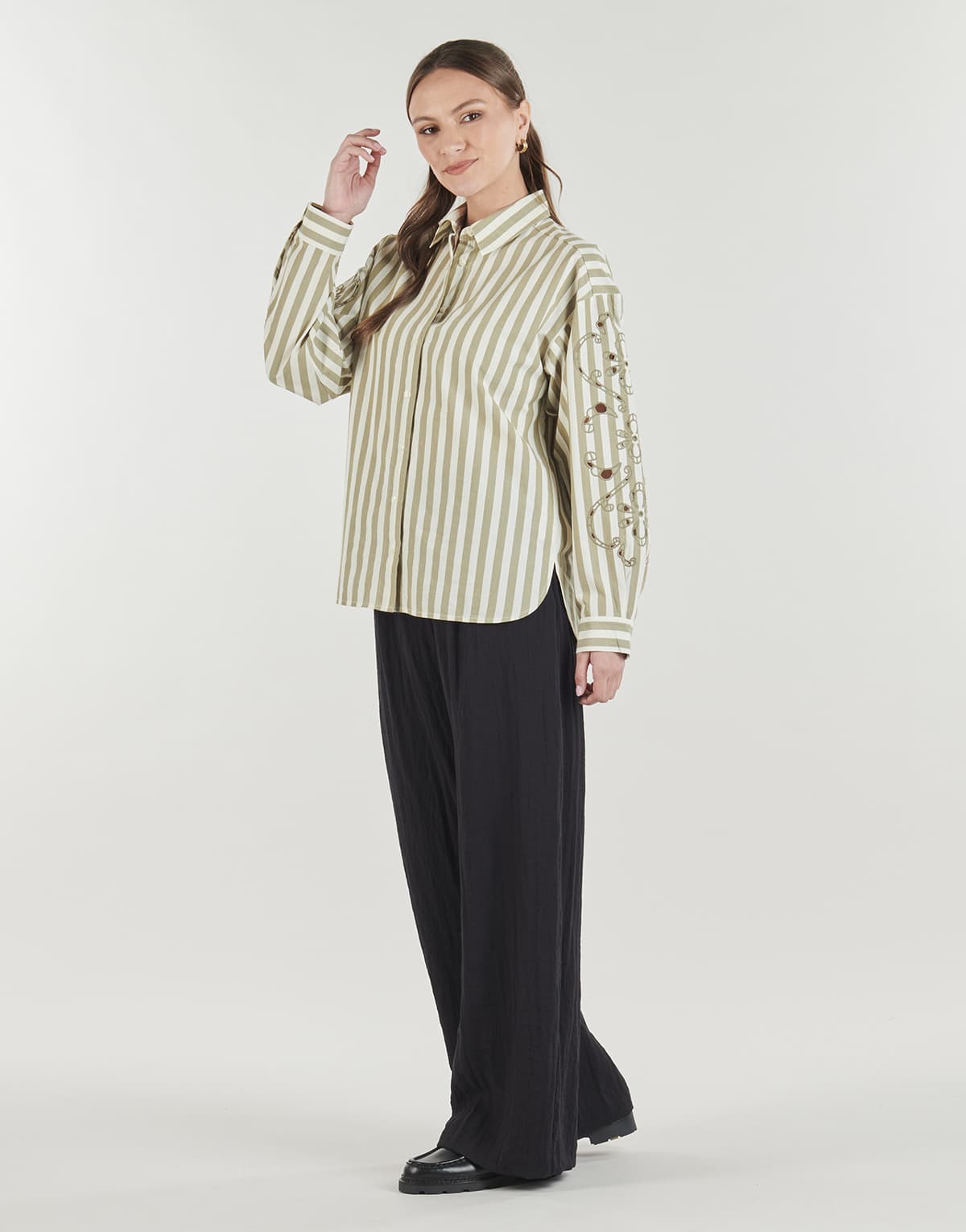 Women's Shirts Ikks Green