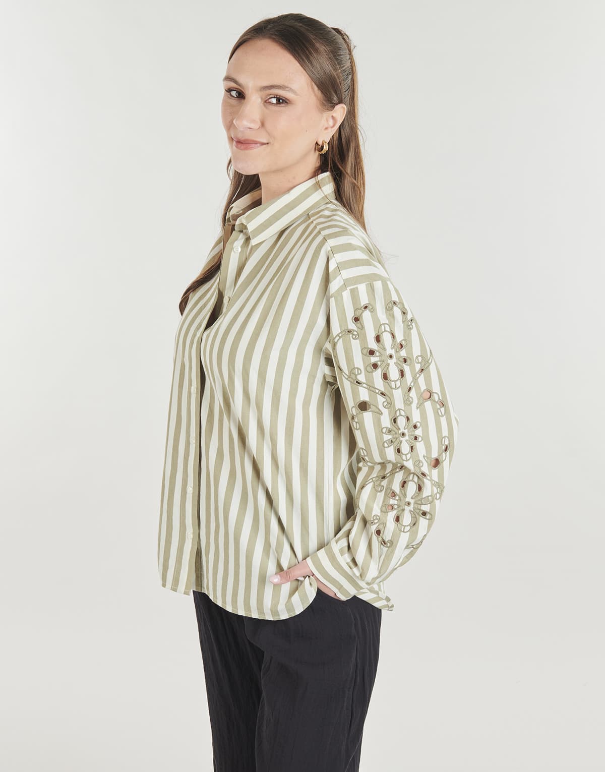 Women's Shirts Ikks Green