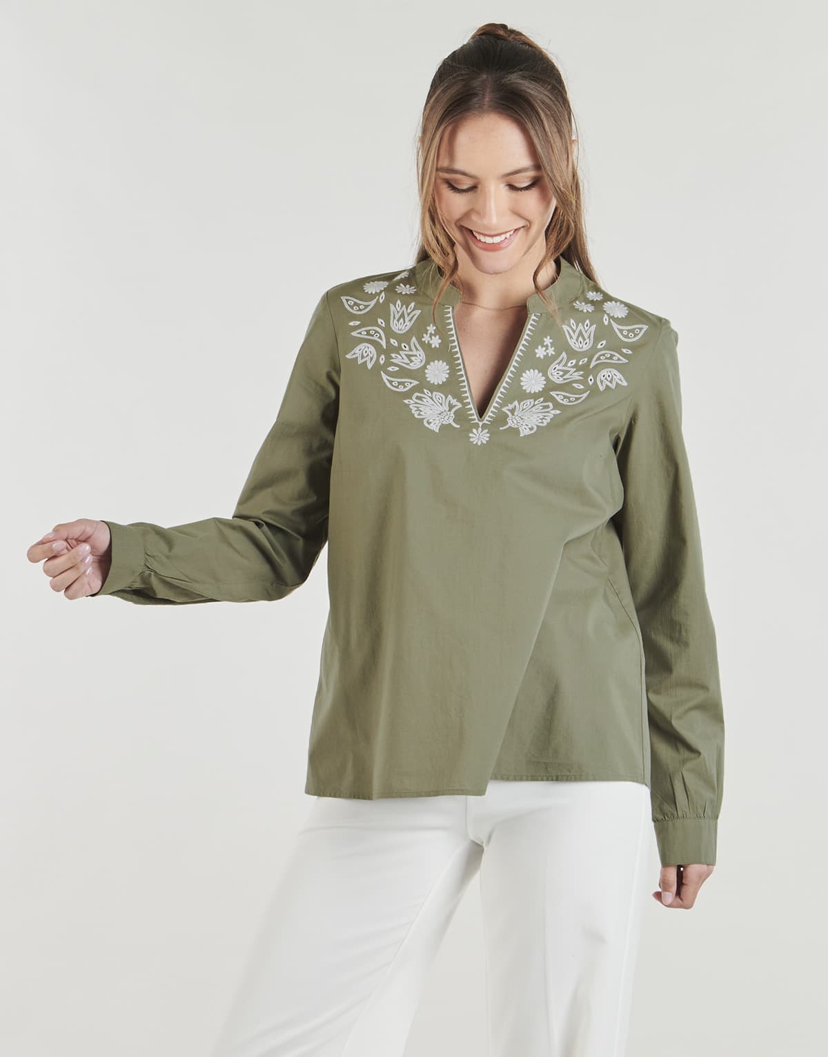 Women's Shirts Ikks Green
