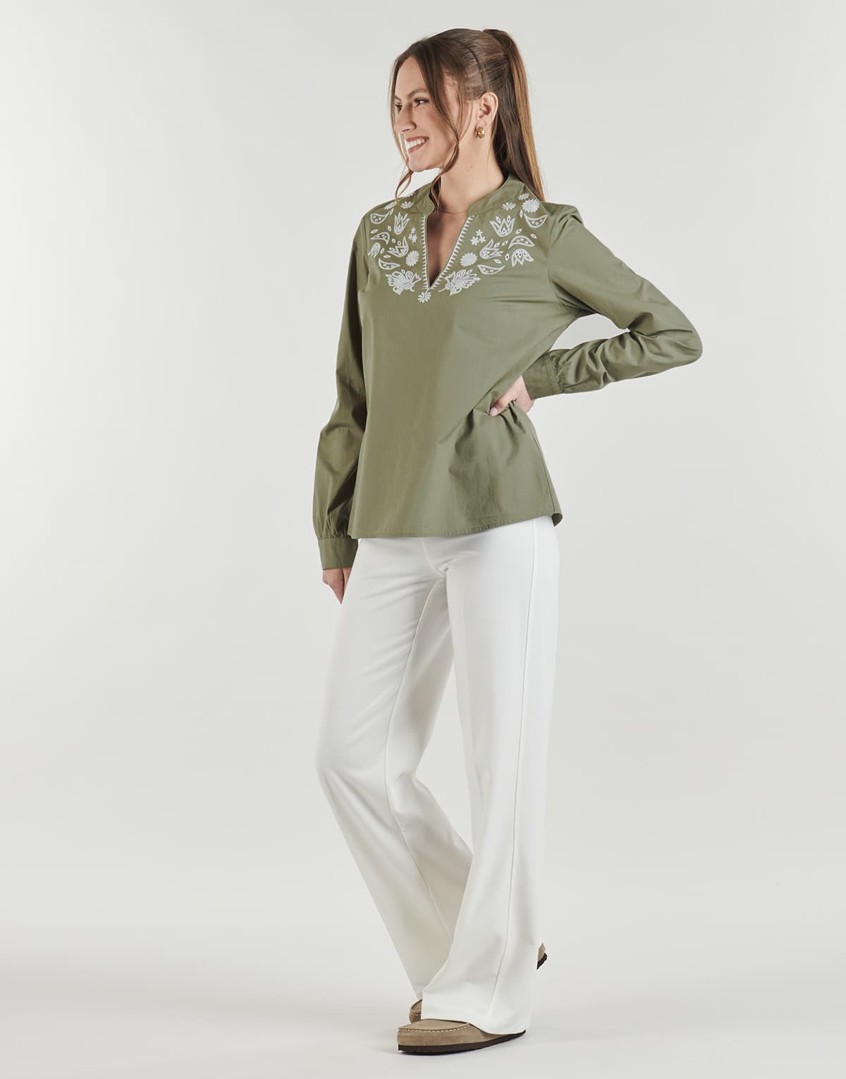 Women's Shirts Ikks Green