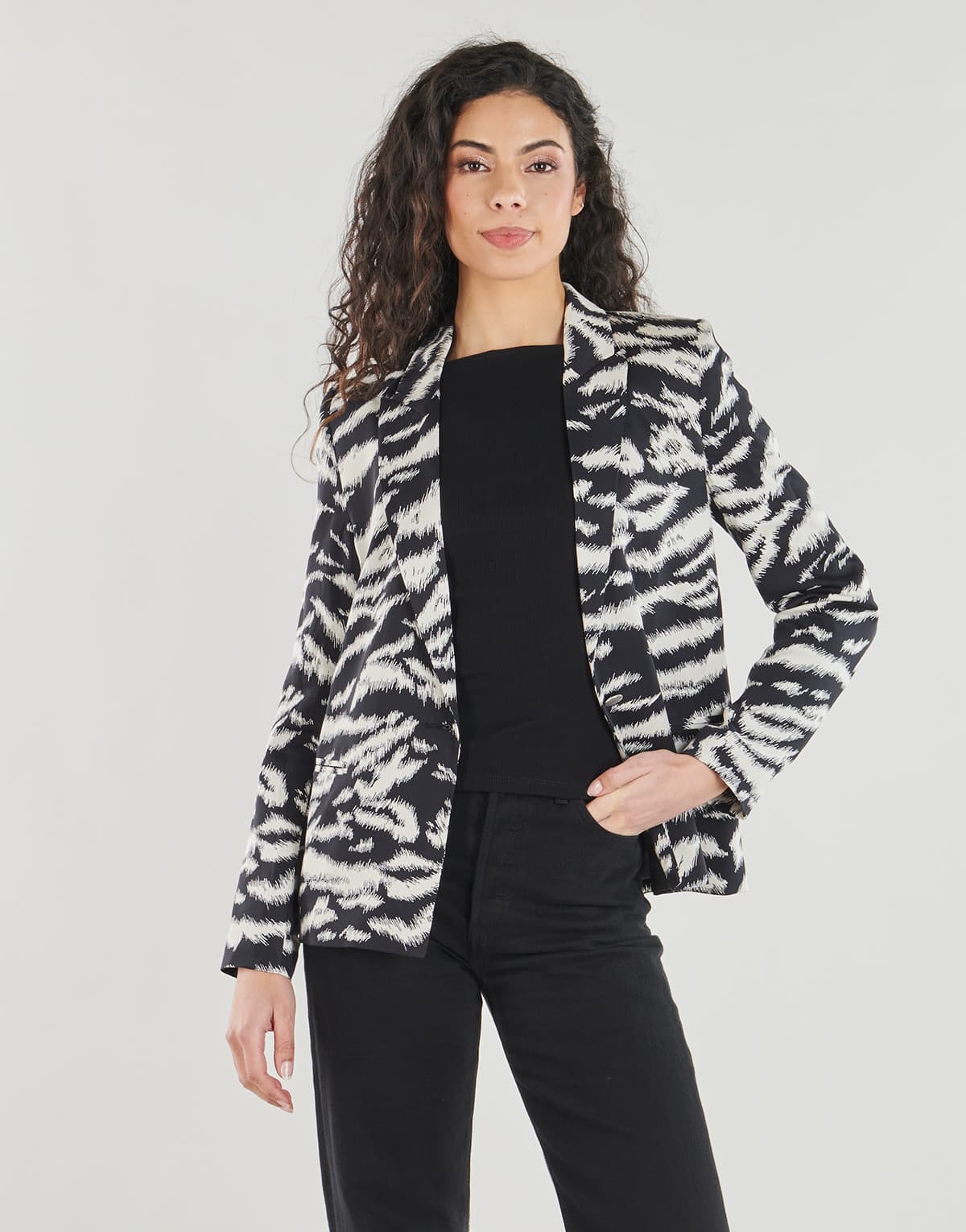 Women's Blazers Ikks Black